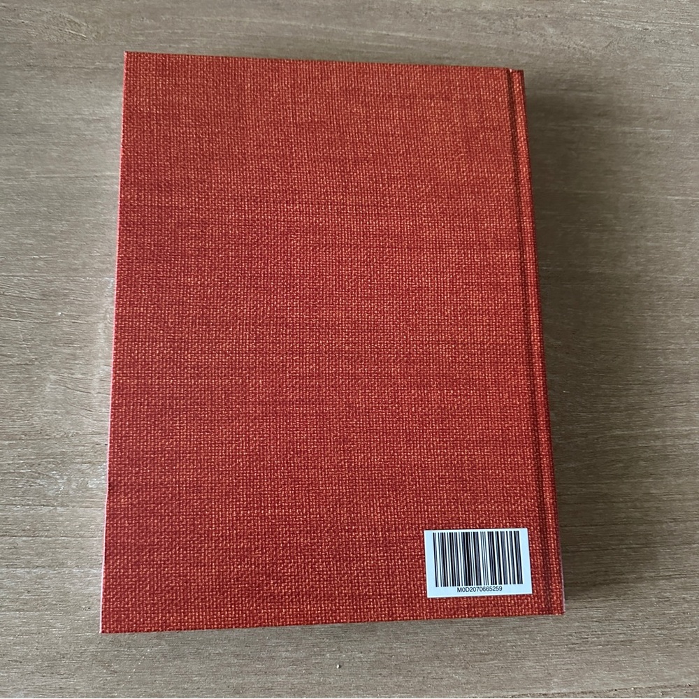 Orange Fall Decor Accent Stackable Book - Picture 3 of 10